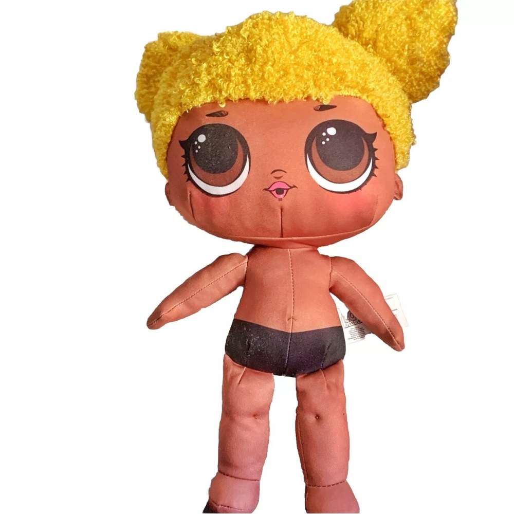 LOL Surprise Queen Bee Plush Doll Gold 2020 Stuffed Toy No Outfit/Shoes